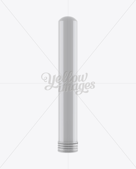Glossy Cigar Tube Mockup Glossy Cigar Tube Mockup
