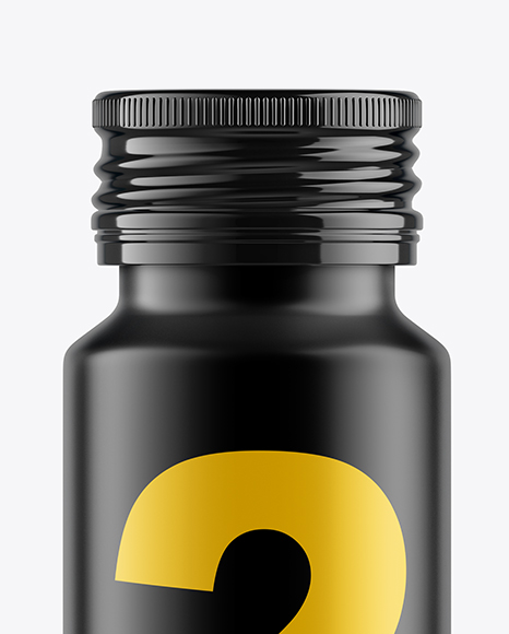 Matte Collagen Bottle Mockup