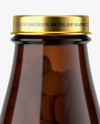 Amber Tablet Bottle Mockup Amber Tablet Bottle Mockup