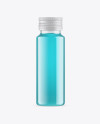 Clear Glass Collagen Bottle Mockup