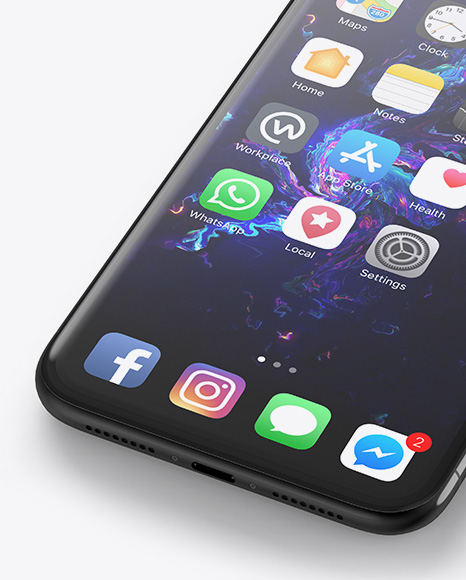 Apple iPhone X Mockup