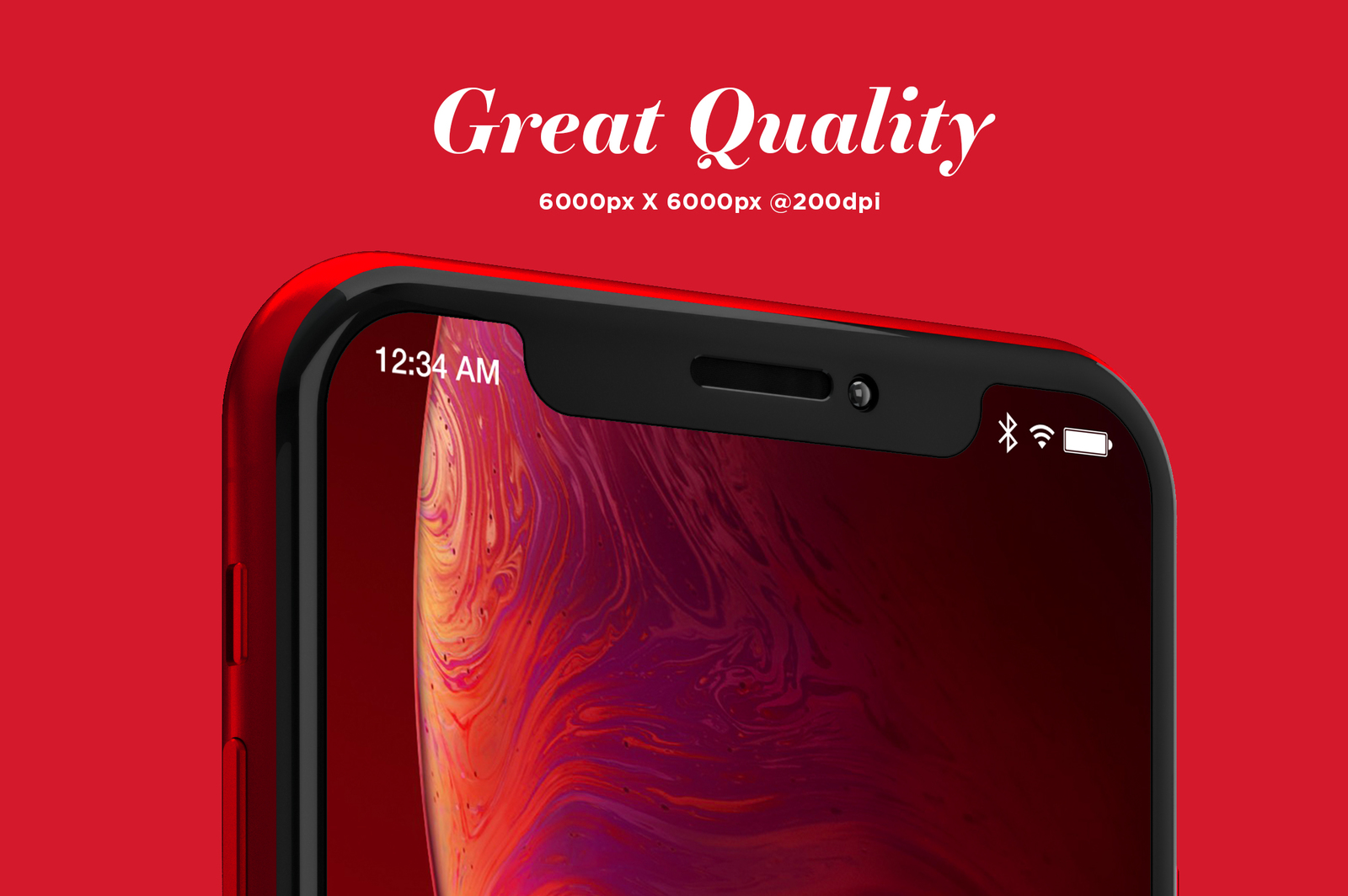 iPhone XR Design Mockup