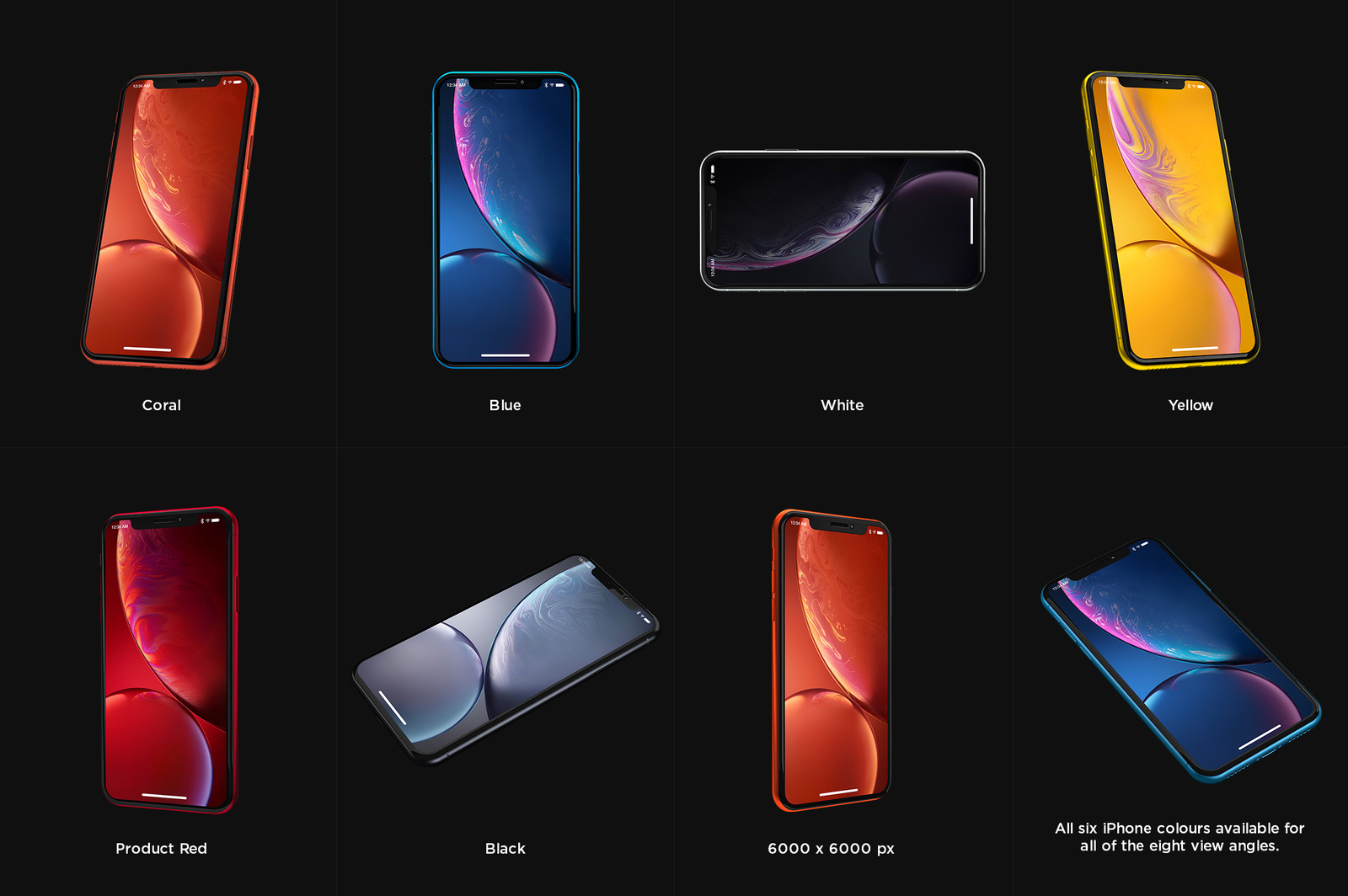 iPhone XR Design Mockup