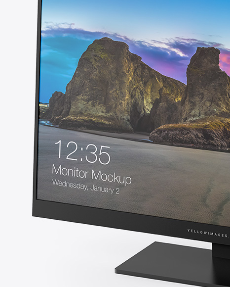 27" Monitor Mockup