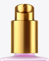 Frosted Glass Cosmetic Bottle Mockup Frosted Glass Cosmetic Bottle Mockup
