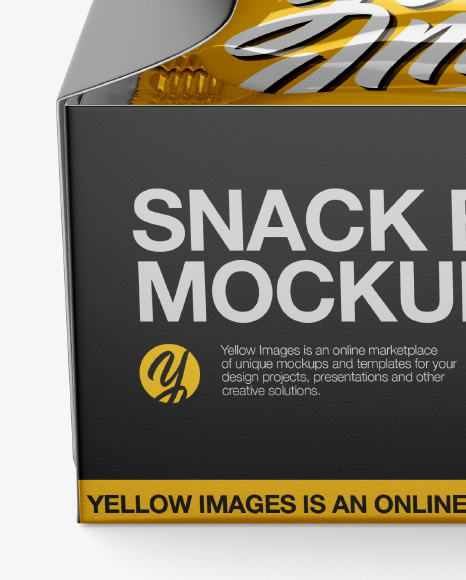 Snack Box Mockup