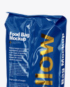 Glossy Food Bag Mockup