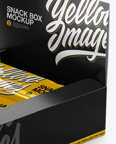 Snack Box Mockup