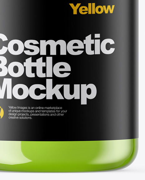 Cosmetic Bottle Mockup