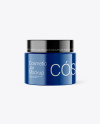 Glossy Cosmetic Jar Mockup