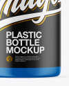 Matte Plastic Bottle Mockup
