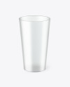 Clear Plastic Cup Mockup