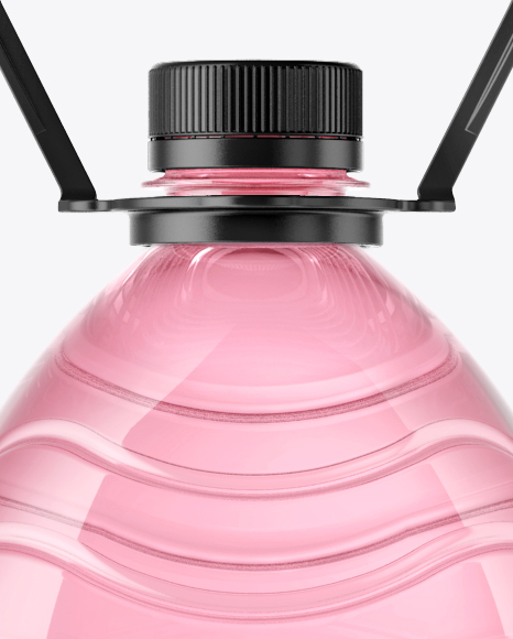 1L PET Water Bottle Mockup