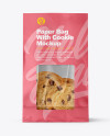 Paper Bag with Cookie Mockup