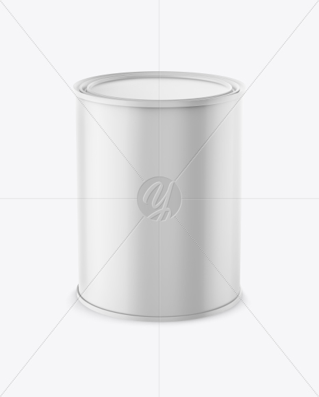 Matte Paint Bucket Mockup