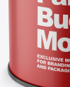 Matte Paint Bucket Mockup