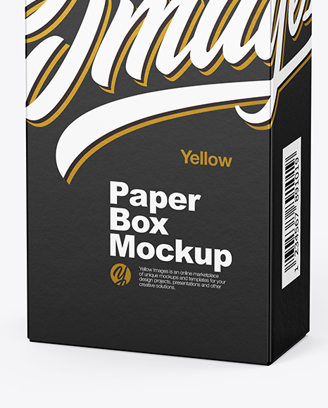 Paper Box Mockup