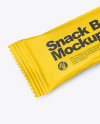 Glossy Snack Bar Mockup