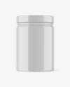 Glossy Jar Mockup Glossy Jar Mockup