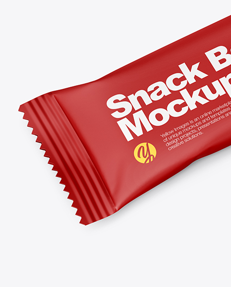 Matte Snack Bar Mockup