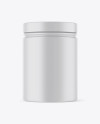 Matte Jar Mockup Matte Jar Mockup