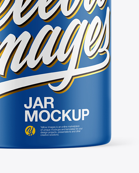 Matte Jar Mockup Matte Jar Mockup