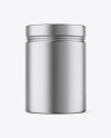 Metallic Jar Mockup Metallic Jar Mockup
