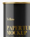 Glossy Paper Tube Mockup