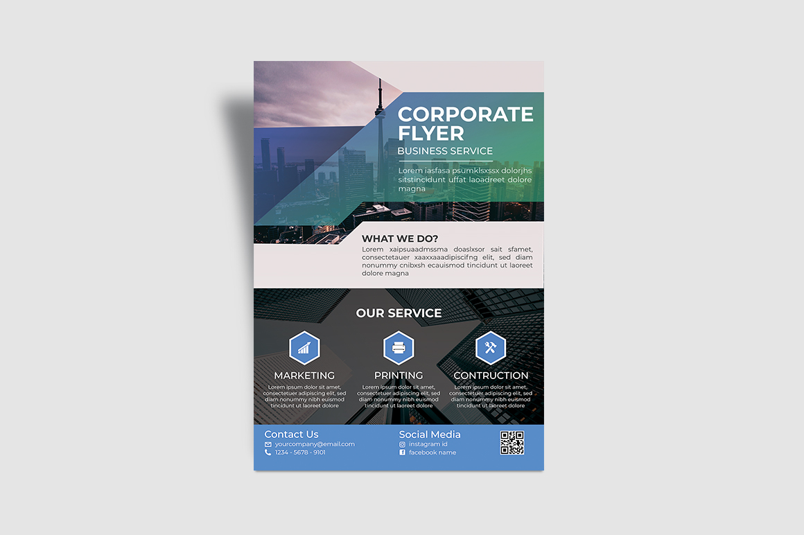 PSD Service Corporate Flyer