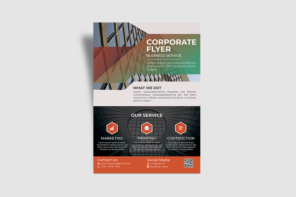 PSD Service Corporate Flyer