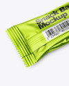 Metallic Snack Bar Mockup