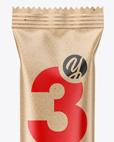 Kraft Stick Sachet Mockup