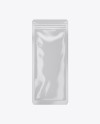 Glossy Sachet Mockup