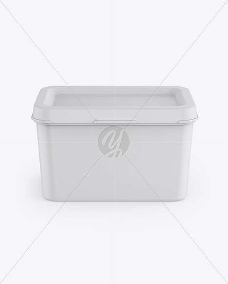 Matte Container Mockup