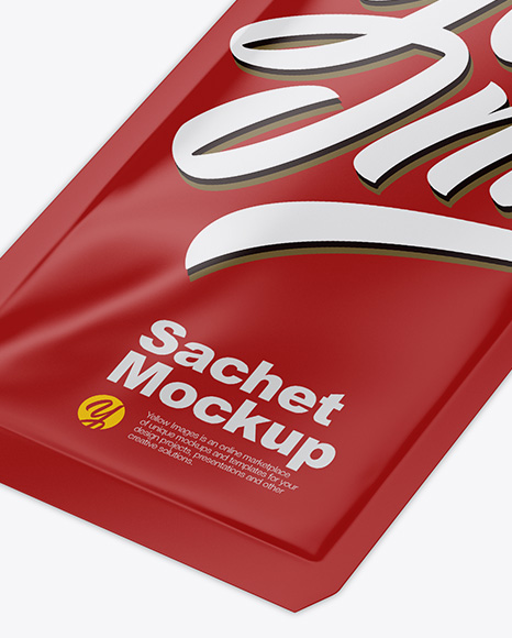 Matte Sachet Mockup