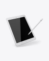 iPad w/ Stylus Mockup