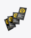 Matte Business Cards Mockup