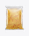 Frosted Bag With Nachos Mockup