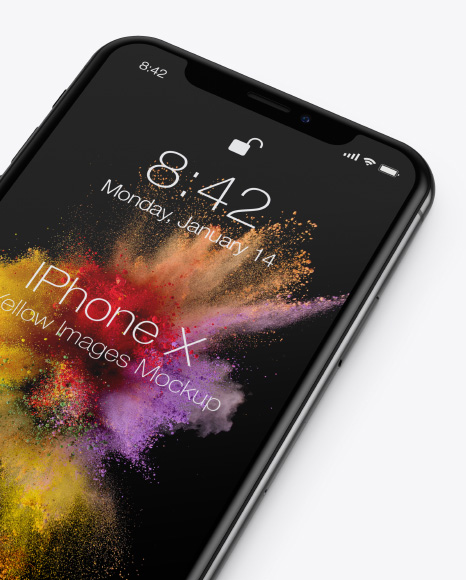 Apple iPhone X Mockup