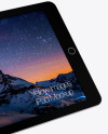 iPad w/ Stylus Mockup