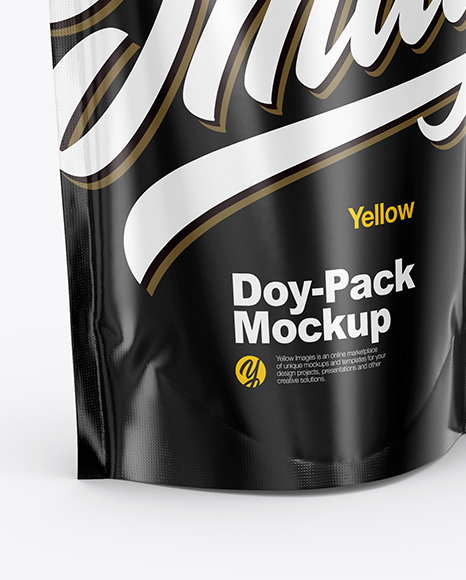 Glossy Doy Pack Mockup