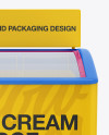 Ice Cream Fridge Mockup