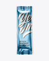 Metallic Sachet Stick Mockup