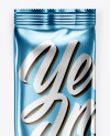 Metallic Sachet Stick Mockup