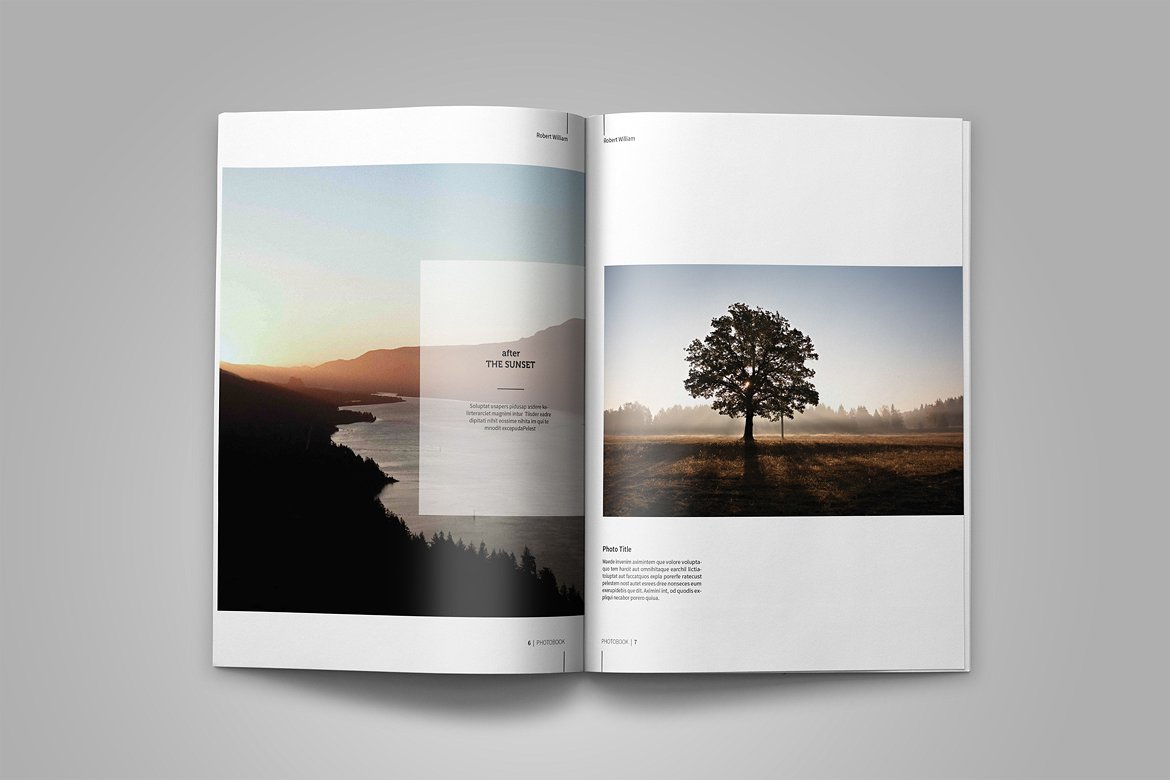 Photobook Template