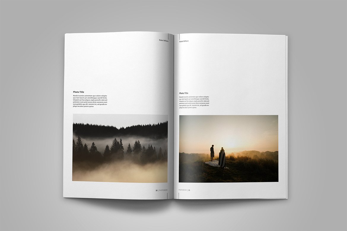 Photobook Template