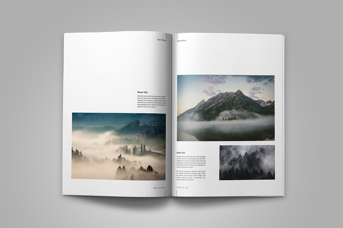 Photobook Template