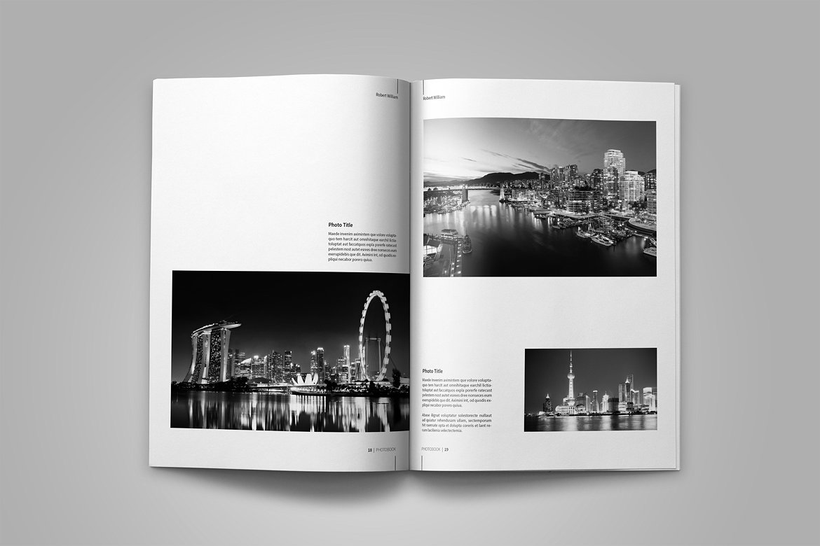 Photobook Template