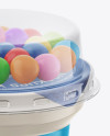 Plastic Cup with Sweets Mockup