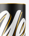 Matte Paper Tube Mockup